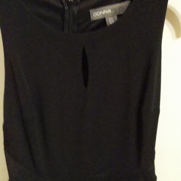 CHRISTMAS SEXYSheerInserts & KeyholeFront Sophisticated DESIGNER Donna Ricco NWT - Picture 4 of 7